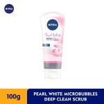 NIVEA Pearl White Microbubbles Deep Clean Scrub - 100g