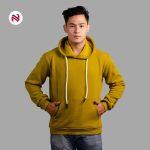 Nyptra Lime Green Hooded Streetwear Hip Hop Hoodie For Men