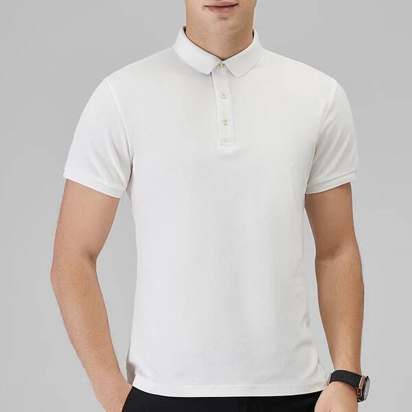 Off White Half T-Shirt For Men