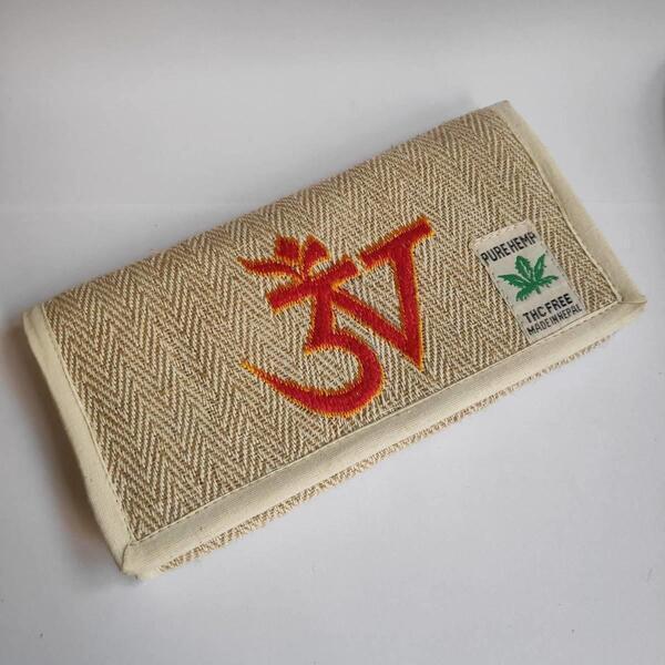 Om Embroidered Ladies Purse