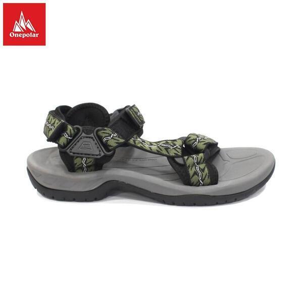 One Polar Green Polar Grip Casual Sandals For Men