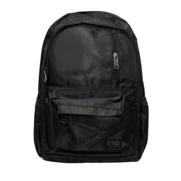 Oniel Black Textile Backpack For Men