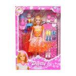 Orange Pretty Barbie Playset