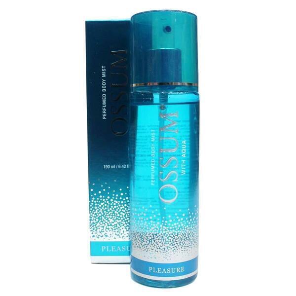 Ossum Perfumed Body Mist With Aqua Pleasure - 190 Ml
