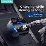 PC Digital Display Smart Bluetooths 5.0 USB disk TF Card Wireless Dual QC3.0 Led Car Charger