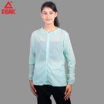 PEAK Woven Jacket Green  For Women FW292008