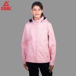 PEAK Woven Jacket Pink Peach For Women FW201122