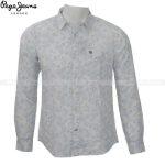 Pepe Jeans Light Purple Floral-Print Shirt For Men - Pm306037