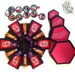 Photo Explosion Box with Photo Chain and Chocolates