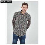 PIAZZAITALIA Fantasy Print Shirt For Men - 27243