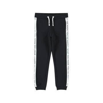 PIAZZAITALIA Girl Side Bands Trousers - Black - 29178