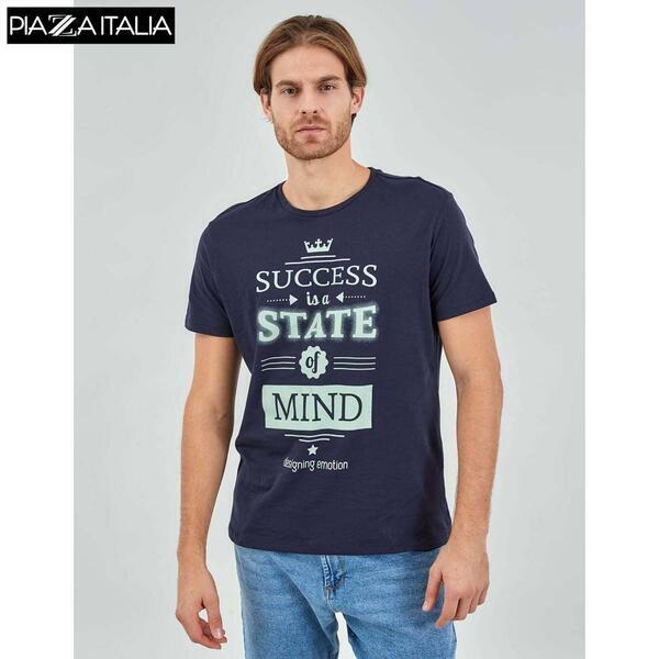 PIAZZAITALIA Printed T-Shirt For Men - 26141