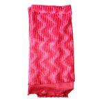 Pink Zig Zag Pashmina Yak Wool Shawl For Women