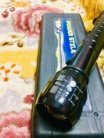 Power Style LED Torch Light Power Light Torchlight Emergency Light Rechargeable Flashlight