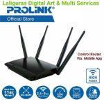 Prolink Wireless AC1200 Dual-Band Gigabit Router – PRC3801 with Repeater
