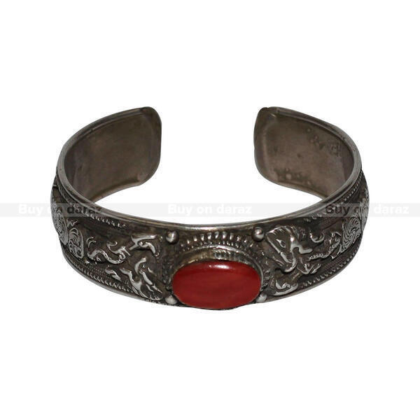 Pure Silver Coral Bracelet For Women