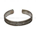 Pure Silver Floral Handmade Bracelet For Women