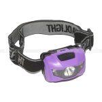Purple Waterproof Bright Led Headlamp
