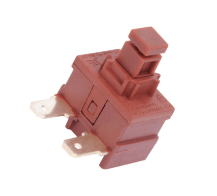 Push Switch 250V 10A Vacuum Cleaner Switch High Power Capacity Switch