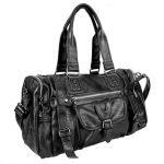 Quality PU Leather Casual Cross-body Messenger Hand Bag For Men- Black