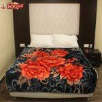 Quilted Super Soft Bed/Floor Pirinted Carpet (160 X 230 Cms)