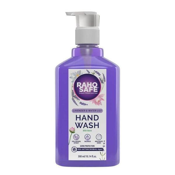 Raho Safe Hand Wash With Lavendar & Water Lily Essence and Goodess Of Neem 300 ML