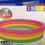 Rainbow – Inflatable Swimming Four Pool 1.68M x46cm (66 x 18)