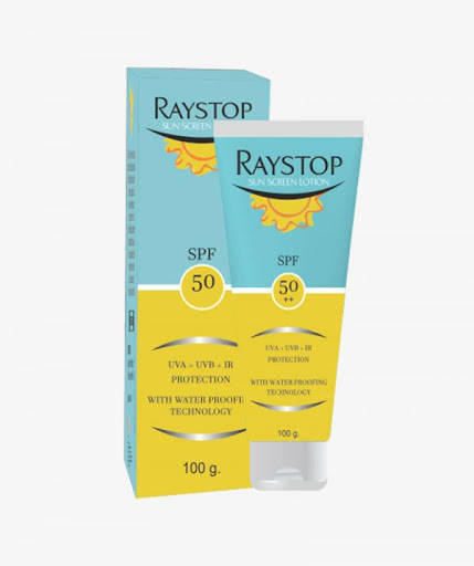 RAYSTOP Sunscreen Lotion Spf 50
