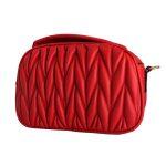 Red Plain Side Bag for Women