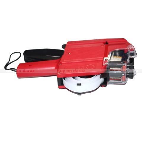 Red Price Lable Machine 2 Line Number