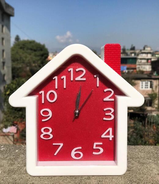House Shaped Alarm Clock