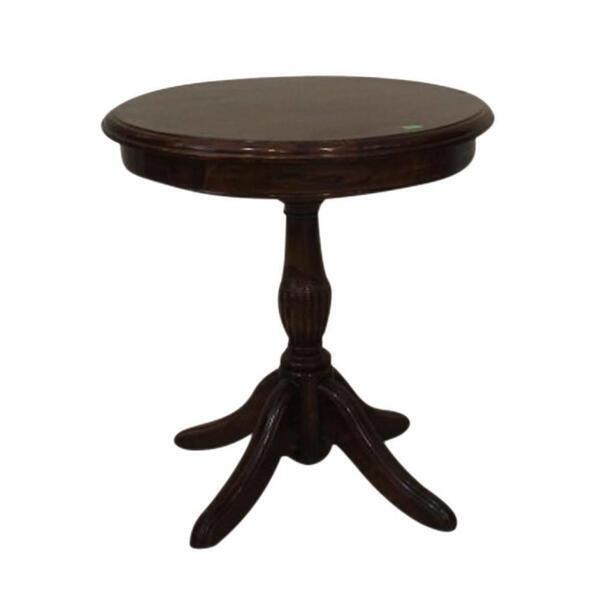 Round Wooden Tea Table