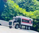 Rescue Police Truck Alloy Metal And Plastic Truck For Kids