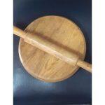 Roti Maker Wooden Belna Chauki Rolling Pin