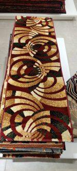 Rugs/Galaicha/Carpet/Runner( Size: 55 cm x 170 cm) Maroon & Brown Color Mix
