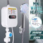 Electric Tankless 3500W Mini Instant Hot Water Heater Kitchen Faucet Tap Heating