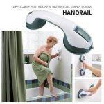 Safer Helping Handle with Strong Sucker Hand Grip Handrail to Keep Balance for Bedroom Bathroom Easy Grip Safety Shower Bath for Children Elderly