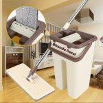 Scratch Dry Flat Bucket Mop