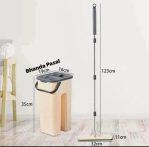 Scratch Dry Flat Squeeze Bucket Mop