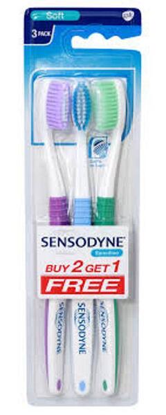 Sensodyne Sensitive Toothbrush (2+1)
