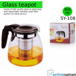 Shangyixin Glass Teapot Coffee PourGlass With Stainless Steel Infuser