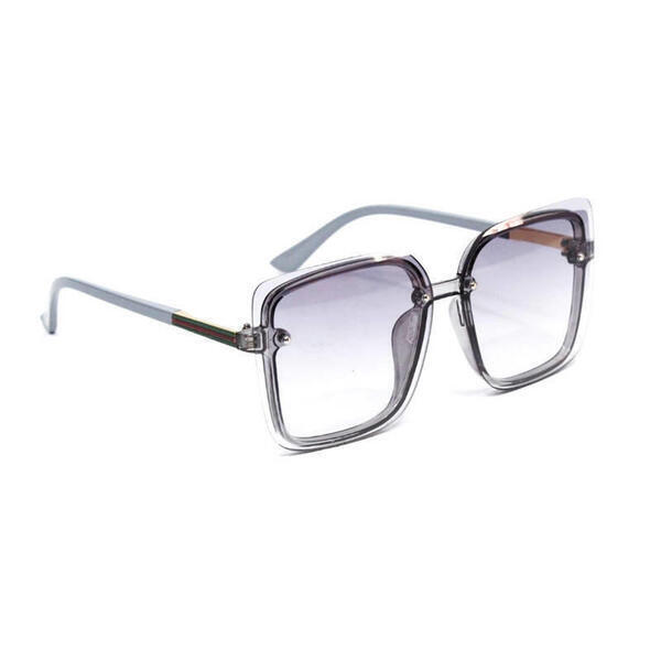 Silver Frame Square Design Sunglasses For Women