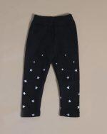 Silver Star Thick And Warm Velvet Inner Leggings- For Winter