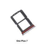 Sim Holder Tray For Oneplus 7 (Black)