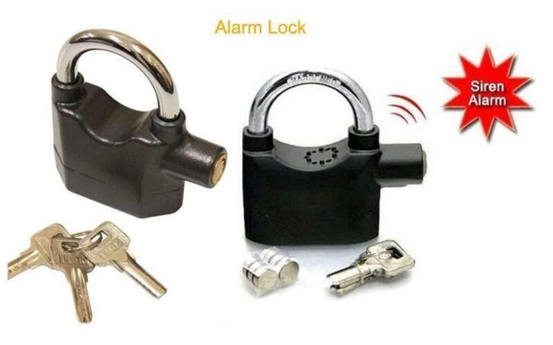 Siren Alarm Lock System