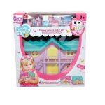 Skylare Funny House Play Set-Doll House Set for Kids with Bhadakuti Set (Multicolour)