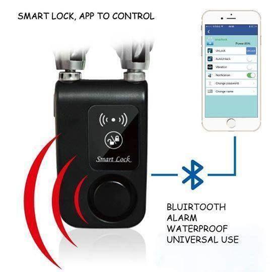 Smart Bicycle lock