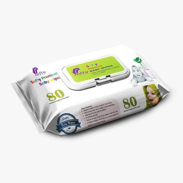 Softy Baby Wipes Premium 180mm*200mm