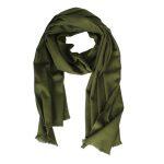 Solid Fine Woolen Scarf - Unisex