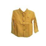 Solid Yellow Shirts For Boys
